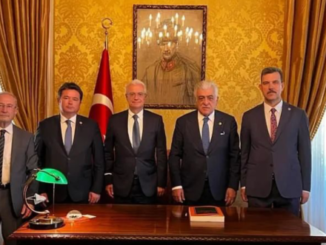 MUSTAFA ESGiN ERKAN AYDIN ROMA BUYUKELCiSi OMER GUCUK