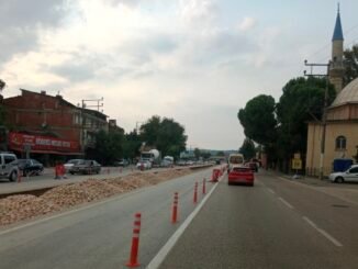 SEHiR HASTANESi METROSU GECiT CALISMALARI ORTA REFUJ TRAVERS ALTYAPISI