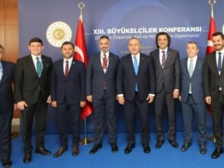 ASKON BURSA SUBESI BASKANI EMRE YILDIZ BUYUKELCILER KONFERANSI