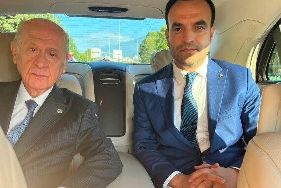 MHP GENEL BASKANI DEVLET BAHCELi VE MHP iL BASKANI CiHANGiR KALKANCI MHP GENEL BASKANI DEVLET BAHCELi VE MHP iL BASKANI CiHANGiR KALKANCI