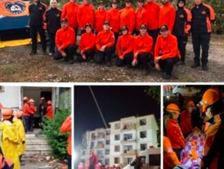 DEPREM TATBIKATI VE BARIS MAHALLESIS MAHALLE GONULLULERI