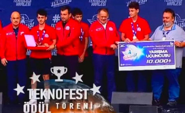 ATATURK MTAL ROBOTiK TAKIMI TEKNOFEST UCUNCUSU OLDU ATATURK MTAL ROBOTiK TAKIMI TEKNOFEST UCUNCUSU OLDU