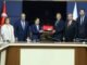 TBMM iNSAN HAKLARI iNCELEME KOMiSYONU BASKANI HAKAN CAVUSOGLU BM iSKENCEYi ONLEME KOMiTESi GORUSMESi