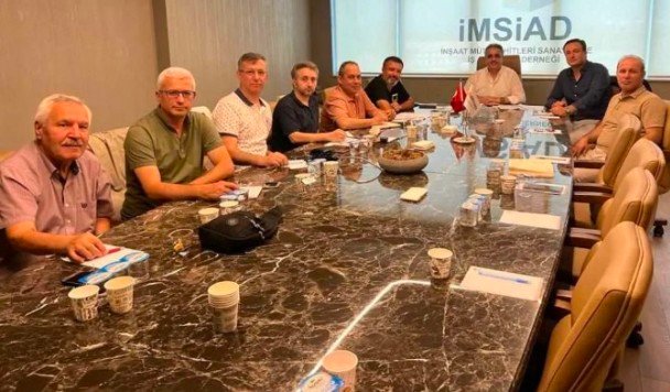 iMSiAD BASKANI MUSTAFA ANDIC VE KONUTLAR DERNEGi BULUSMASI iMSiAD BASKANI MUSTAFA ANDIC VE KONUTLAR DERNEGi BULUSMASI