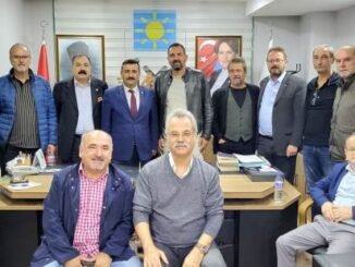 BURSASPORLU FUTBOLCU ADNAN YILDIZ iYi PARTiYE KATILIM