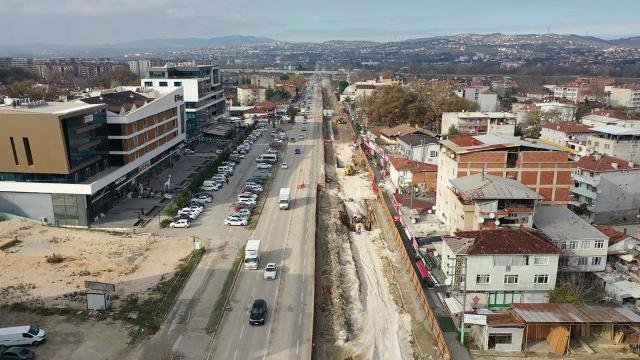 GECiT METRO KAZISINDA ALTYAPI DEPLASE CALISMALARI YUZDE TAMAMLANDI GECiT METRO KAZISINDA ALTYAPI DEPLASE CALISMALARI YUZDE TAMAMLANDI