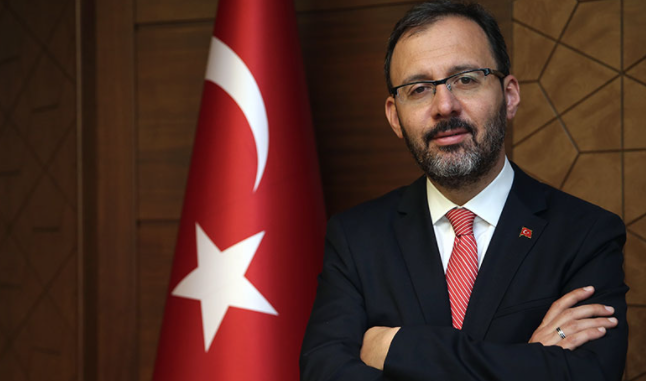 GENCLiK VE SPOR BAKANI MEHMET MUHARREM KASAPOGLU GENCLiK VE SPOR BAKANI MEHMET MUHARREM KASAPOGLU