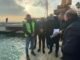 AK PARTI BURSA MILLETVEKILI ZAFER ISIK VE GEMLIK KARACAALI BALIKCI ISKELESI INCELEMELERI