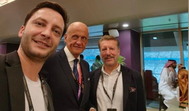iLHAN PARSEKER OGLU AHMET PARSEKER HAKEM COLLiNA KATAR DUNYA KUPASI FiNALi iLHAN PARSEKER OGLU AHMET PARSEKER HAKEM COLLiNA KATAR DUNYA KUPASI FiNALi