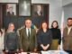 YENISEHIR BELEDIYE BASKANI DAVUT AYDIN VE HIZLI TREN MUTEAHHIDI KALYON INSAAT TEMSILCILERI