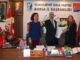 CHP IL BASKANI TURGUT OZKAN VE YENI IL GENCLIK KOLLARI BASKANI ELIFNUR YAMAK