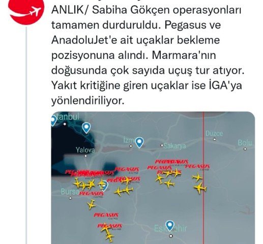 iSTANBUL SiS BASTI UCAKLAR HAVADA KALDI YiNE DE YENiSEHiR HAVAALANI ANIMSANMADI