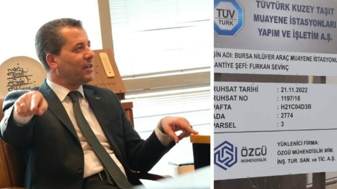 NILUFER ALAADDINBEY ARAC MUAYENE ISTASONU VE MESUT SEHITOGLU NILUFER ALAADDINBEY ARAC MUAYENE ISTASONU VE MESUT SEHITOGLU