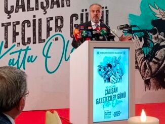 BUYUKSEHiR BELEDiYE BASKANI ALiNUR AKTAS OCAK CALISAN GAZETECiLER GUNU DAVETi