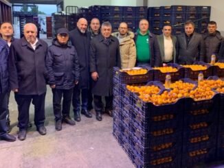 GELECEK PARTiSi iZZETTiN KUCUK ALPASLAN YILDIZ SABAHA KARSI HAL ZiYARETi