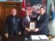 BUYUKSEHiR KIRSAL HiZMETLER DAiRE BASKANI DUSUNSEL SENTURK VE MARMARABiRLiK MUDANYA KOOPERATiFi BASKANI CUNEYT SOYLU