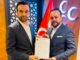 MHP iL BASKANI CiHANGiR KALKANCI VE MHP KARACABEY iLCE BASKANI AHAD SANLI ATAMASI