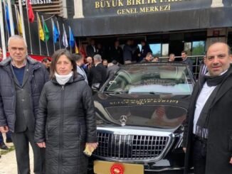 KARACABEY HURRiYET KOYU DERNEGi BASKANI BAYRAM EFE NECATi FiLiZ MUKADDES BOZ SERiFE GULER BBP GENEL MERKEZiNDE CUMHURBASKANI iLE GORUSTULER