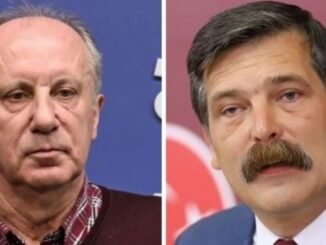 MEMLEKET PARTiSi GENEL BAŞKANI MUHARREM iNCE VE TiP GENEL BAŞKANI ERKAN BAŞ