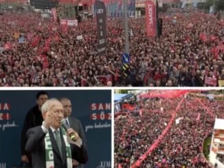 KEMAL KILIÇDAROĞLU EN KALABALIK BURSA MiTiNGi