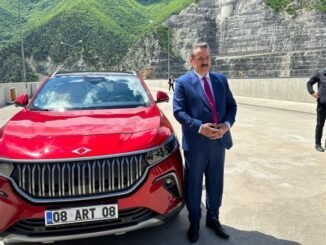 FARUK ÇELiK TOGG OTOMOBiLi VE DERiNER BARAJI