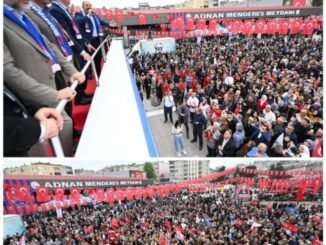 AK PARTi MUSTAFAKEMALPAŞA ADNAN MENDERES MEYDANI
