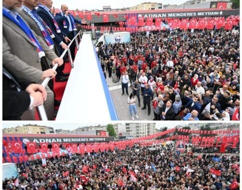 AK PARTi MUSTAFAKEMALPAŞA ADNAN MENDERES MEYDANI AK PARTi MUSTAFAKEMALPAŞA ADNAN MENDERES MEYDANI