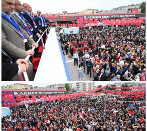 AK PARTi MUSTAFAKEMALPAŞA ADNAN MENDERES MEYDANI AK PARTi MUSTAFAKEMALPAŞA ADNAN MENDERES MEYDANI