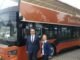 PROF DR iSMAiL TATLIOĞLU GÜLERYÜZ ELEKTRiKLi OTOBÜS KULLANDI