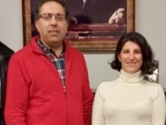 TARIM VE ORMAN BAKAN YARDIMCISI PROF RN AHMET GÜMEN VE BURSA VETERiNER HEKiMLER ODASI BAŞKANI MELiKE BAYSAL