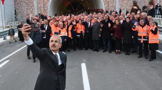 ULAŞTIRMA BAKANI ABDÜLKADİR URALOĞLU ZİGANA TÜNELİ AÇILIŞI