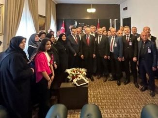 DEMiRTAŞ LOZAN MÜBADiLLERi DERNEĞi TBMM CHP YÖNETiMi ZiYLARETi