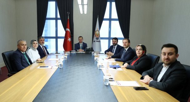 AK PARTİ GENEL SEKRETERİ FATİH ŞAHİN VE GENEL SEKRETER YARDIMCISI AHMET KILIÇ YENİ DÖNEM TOPLANTI
