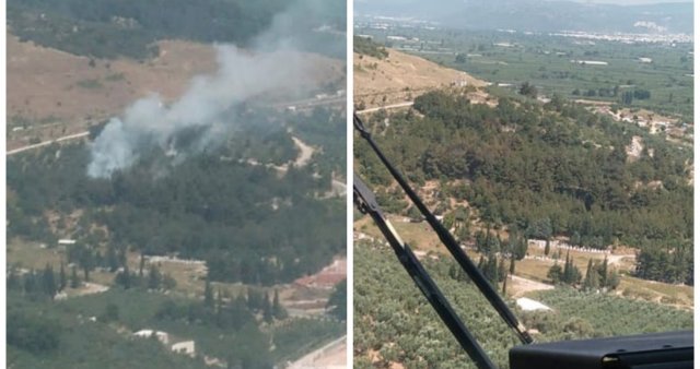 BURSA'DA GÜNDE AYLRI NOKTADA ORMAN YANGINI ERKEN MÜDAHALEYLE ÖNLENDi BURSA'DA GÜNDE AYLRI NOKTADA ORMAN YANGINI ERKEN MÜDAHALEYLE ÖNLENDi