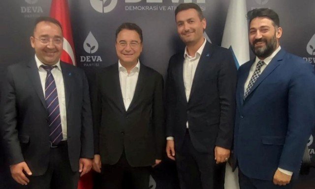 DEVA PARTiSi GENEL BAŞKANI ALi BABACAN BURSA iL BAŞKANVEKiLi MÜMTAZ ÖZTÜRK BARIŞ ÖZER TAYFUN ÖZTÜRK