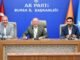 AK PARTİ İL BAŞKANI DAVUT GÜRKAN İLÇE BAŞKANININ İSTİFASINI ALDI