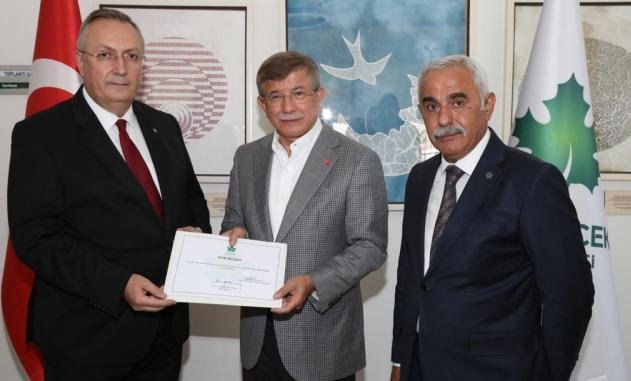 GELECEK PARTiSi GENEL BAŞKANI AHMET DAVUTOĞLU ALPASLAN YILDIZ HÜSEYiN BOZOK GELECEK PARTiSi GENEL BAŞKANI AHMET DAVUTOĞLU ALPASLAN YILDIZ HÜSEYiN BOZOK