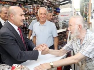 BURSA VALİSİ MAHMUT DEMİRTAŞ HANLAR BÖLGESİ VE ÇARŞIDA ESKNAF ZİYARETİ YAPTI