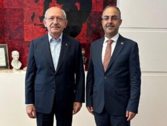 CHP GENEL BAŞKANI KEMAL KILIÇDAROĞLU VE CHP iL BAŞKANI TURGUT ÖZKAN
