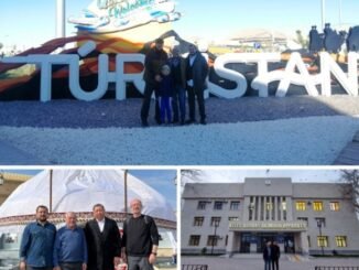 METİN TEKİN YILMAZ AYBARS YILMAZ İDRİS DOĞRUL BURSA KELES'TEN ATA TOPRAKLARINDAKİ KELES'LERE GİTTİLER