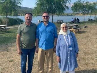 TÜRSAB GÜNEY MARMARA BAŞKANI MURAT SARAÇOĞLU VE GÖKÖZ NATURAL PARK ARİF DOĞRU