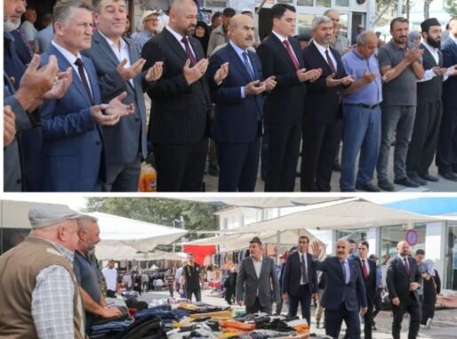 VALi MAHMUT DEMiRTAŞ BEYCE PAZARI BEREKET DUASI VALi MAHMUT DEMiRTAŞ BEYCE PAZARI BEREKET DUASI