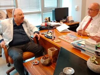 GEMLİK'İ YÖNETMEYE TALİP İYİ PARTİ GEMLİK İLÇE BAŞKANI ERTUĞRUL YAVUZ ZİYARETİ