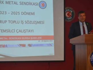 TÜRK METAL SENDiKASI GENEL BAŞKAN YARDIMCISI MESUT ERDEM