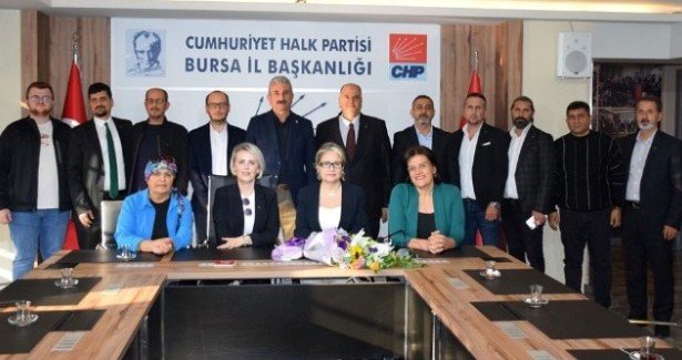 GELECEK PARTİSİ İL YÖNETİMİNDEN CHP ZİYARETİ GELECEK PARTİSİ İL YÖNETİMİNDEN CHP ZİYARETİ