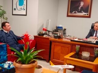 CEM KÜRŞAD HASANOĞLU VE OLAY iCRA KURULU BAŞKANI MEHMET ALi iNAN