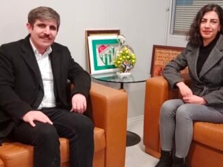 VATAN PARTİSİ İL BAŞKANI DİLEK ÇINAR VE İL BAŞKAN YARDIMCISI RIZA TÜRKMENDAĞ