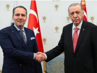 CUMHURBAŞKANI RECEP TAYYiP ERDOĞAN VE YENiDEN REFAH PARTiSi GENEL BAŞKANI FATiH ERBAKAN