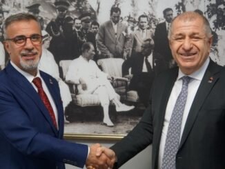 ZAFER PARTiSi GENEL BAŞKANI ÜMiT ÖZDAĞ VE YILDIRIM ADAYI FERiT GÜRSOY