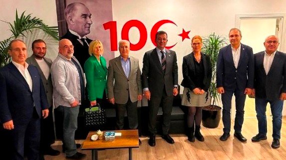 MUSTAFA BOZBEY EKREM iMAMOĞLU'NU ZiYARET ETTi MUSTAFA BOZBEY EKREM iMAMOĞLU'NU ZiYARET ETTi